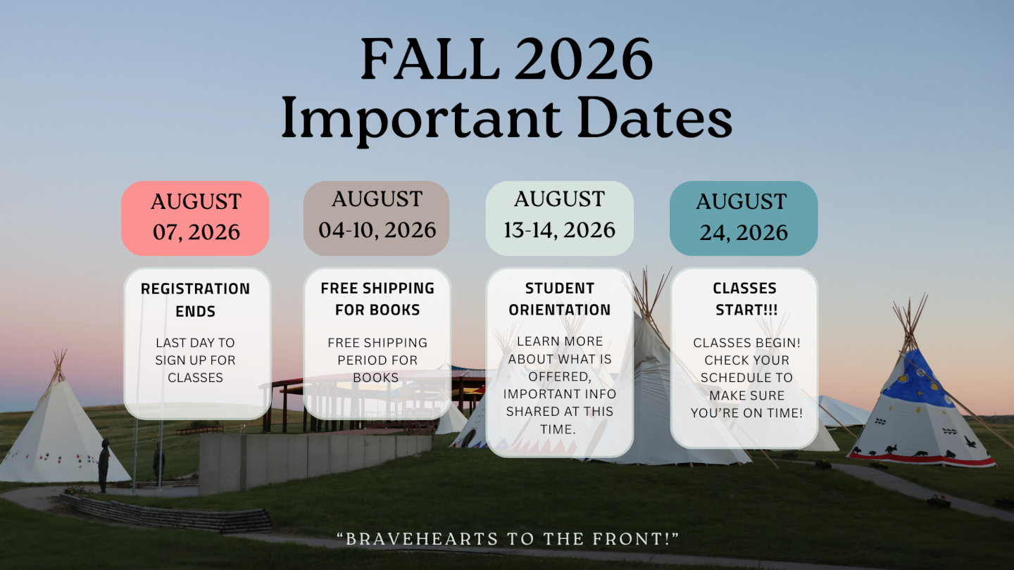 An image showng imort dates for the upcoming Fall semester.
