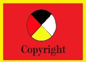 Image of a medicine wheel that links to copyright.